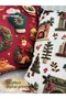 2 Pieces Cushion Cover 43X43 cm Digital Printing New Year's Eve New Year Christmas Concept New Year Christmas