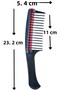 Professional Broken Hair Cleaner Comb - Hair Care Cream Protein Dispenser Comb Curl Comb 722365 - 2