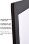 9 قطع 25x25 إطار - إطار مربع - إطار أسود MDF - مجموعة إطارات صور متعددة - 6