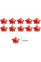 Red Star Foil Balloon All Colors 45cm Stylish Image Compatible with Air and Helium - 2