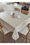 🆕 Lace Look Easy to Clean Non-Slip Liquid-Proof Hole-Free Pvc Tablecloth 120 cm X 150 cm - 5