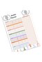 Monthly Planner Set – 6-Piece Yoga & Daily & Weekly & Meal & Budget Tracker - 5