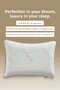 Cashmere New Generation Visco Sleeping Pillow - Special Cashmere Pillow Orthopedic Luxury (2 Pieces) - 4