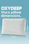 Oxydeep Anti-Fatigue Visco Pillow [Soft] Ergonomic Plump Support Sleeping Pillow - 4
