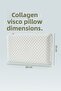 Beauty Visco Pillow [Soft] Anti-Wrinkle Anti-Aging Orthopedic Sleeping Pillow - 4