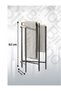 Bathroom Organizer Towel Rack Hanger Drying Rack Laundry Hanger Towel Hanger Wood Metal - 6