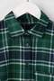 Mavi-Çok Renkli Flanel Ekoseli Oversize/Geniş Kalıp Gömlek TWOAW26GO00132 - 6