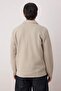 Taş Relaxed Kesim Waffle Dokulu Polo Yaka Sweatshirt TMNAW26SW00058 - 5