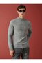Basic Knitwear Sweater Half Turtleneck - 3