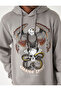 Men's Gray Sweatshirt 3WAM70580MK - 5