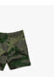 Camouflage Patterned Shorts Cotton - 3