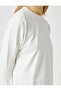 Basic Sweatshirt with Raised Crew Neck - 5