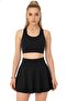 Women's Gloped Special Fabric Sports Bustier Crop Sportswear - 3