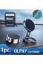 Black 2024 Magnetic Car Phone Holder – 720° Foldable, Universal Mount