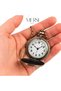 Vintage Astronomy Themed Pocket Watch with Chain - 3