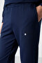 İndigo Casual O Neck Rubberized Cotton Men's Standard Fit Tracksuit Set - 85120 - 6
