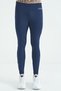 Indigo Logo Printed High Waist Slim Fit Active Sports Men's Leggings - 84989 - 4