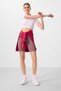 Dried Rose High Waist Recovery Short Biker Women's Leggings - 91007 - 3