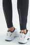 Black Back Ankle Print Detailed High Waist Slim Fit Active Sports Men's Tights - 84988 - 8