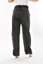Women's Large Size Anthracite High Waist 5 Pocket Jeans 65N37745 - 8