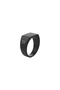 Men's Black Stainless Steel Ring | ZJRG042B