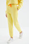 Limon Low-Shoulder, Gathered Waist, Half-Length, Zippered, Standard Fit Women's Tracksuit Set - 95321 - 4