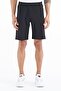 Alfred Black Standard Fit Men's Shorts - 81244 - 2