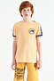 Melon Inside Shoulder Print Detailed Standard Fit O Neck Boys T-Shirt - 11121