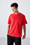 Fiesta Cotton Thick Surface Textured Oversize Fit Printed Men's T-Shirt - 88338 - 4