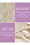 Nefren King Plain Bed Sheet 200X200 cm - Fitted Sheet with 35 cm Elastic Edge and 2 Pillowcases - 6