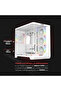 صندوق كمبيوتر Boulevard ميد تاور | 7 مراوح ARGB | زجاج مقسّى | ATX | Type-C | USB 3.0 - أبيض - 4