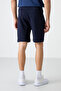 Albie Indigo Standard Fit Men's Shorts - 81241 - 5