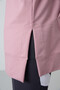 Dusty Rose Balloon Sleeve Letter Embroidered Women's Comfortable Fit Tunic Sweatshirt - 97163 - 4