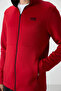 Bran Red - Black Scuba Fabric Men's Tracksuit - 85199 - 5