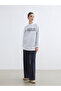 Two Mt Shop Quality Lcw Modest Navy Blue Interlock Plain Loose & Baggy Women's Sweatpants