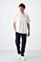 Carlo Navy Blue Rose Gold Men's Tracksuit Bottom - 84942 - 4