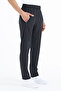 Black Men's Zippered Three-Pocket Standard Fit Classic Leg Sweatpants Bottom - 84768 - 5