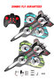 L7012 RC Fighter Jet Drone (Upgraded from L0712) – 2.4GHz, VTOL, 360° Flip, LED - 4