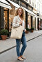 Benita Multi-Purpose Bag Fabric Shoulder Bag Handbag Beige