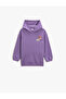 Back Printed Hooded Sweatshirt