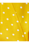 Polka Dot Patterned Short Sleeve Blouse - 7