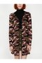 Camouflage Patterned Cardigan - 4