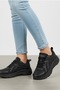 Women's Black High-Top Sneakers - 2