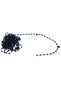 Fabric Vertical Curtain 89 mm Skirt Chain Black - 6