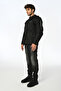 METROPOLIS EVO COAT BLACK Biker Coat - 4