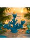 Coral Shaped Candle Holder for 3 Candles – Living Room, or Dining Table Decor (Candles not included) - 4