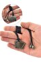 Caucasian Circassian Accordion String Necklace - 2
