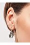 Caucasian Circasus Double Figure Earrings - 5