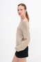 Kayık Yaka Glittery Knitwear K10281 -B9 - 5