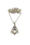 Triangle Necklace with Caucasian Motif - 8